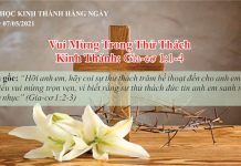 Vui Mừng Trong Thử Thách – 7/5/2021