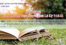 Chớ Sợ Hãi – 13/5/2021