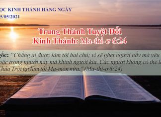 Trung Thành Tuyệt Đối – 15/5/2021