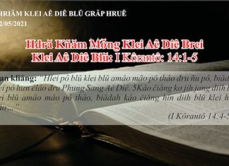 Hdră Kñăm Mơ̆ng Klei Aê Diê Brei – 22/5/2021