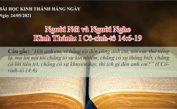 Người Nói và Người Nghe – 24/5/2021