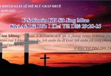 Y-Salômôn Klă Sĭt Jing Mtao – 26/5/2021