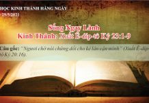 Sống Ngay Lành – 29/5/2021