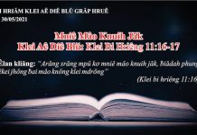 Mniê Mâo Knuih Jăk – 30/5/2021