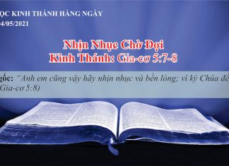 Nhịn Nhục Chờ Đợi – 4/5/2021