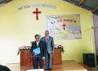 Lâm Đồng: Lễ Bổ Nhiệm Quản Nhiệm Chi Hội Chrang Hao