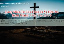 Lòng Nhân Từ Của Chúa và Vị Tiên Tri – 2/6/2021