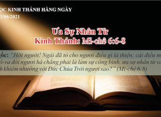 Ưa Sự Nhân Từ – 3/6/2021