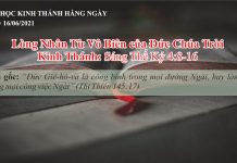 Kiên Trì Cầu Nguyện – 16/6/2021