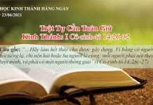 Trật Tự Cần Tuân Giữ – 23/6/2021