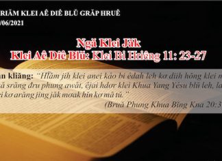 Ngă Klei Jăk – 27/6/2021