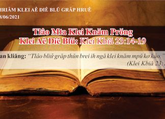 Tlâo Mta Klei Knăm Prŏng – 28/6/2021