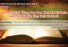 Klei Brei Ngă Čiăng Dưi Dưn Klei Aê Diê Ƀuăn – 29/6/2021