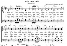 Hãy Tỉnh Thức – Bài hát chủ đề Đại Hội đồng Tổng Liên Hội 48