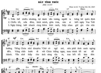 Hãy Tỉnh Thức – Bài hát chủ đề Đại Hội đồng Tổng Liên Hội 48