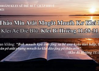 Pô Thâo Mĭn Atăt Mngăt Mnuih Kơ Klei Đăo – 11/7/2021