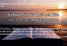 Yêhôwa Sĭt Tiŏ Hriê Leh Kâo – 20/7/2021