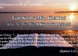 Gưt Kơ Pô Mâo Klei Dưi – 23/7/2021