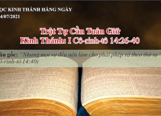 Trật Tự Cần Tuân Giữ -24/07/2021