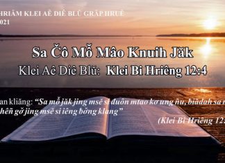 Sa Čô Mô̆ Mâo Knuih Jăk – 25/7/2021