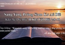 Sang Yang Prŏng Siam Kơ Aê Diê – 27/7/2021