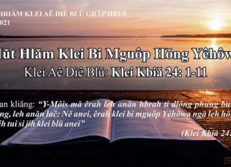 Mŭt Hlăm Klei Bi Mguôp Hŏng Yêhôwa – 29/7/2021