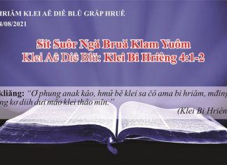 Sĭt Suôr Ngă Bruă Klam Yuôm – 4/8/2021