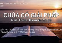 Chúa Có Giải Pháp – 11/8/2021