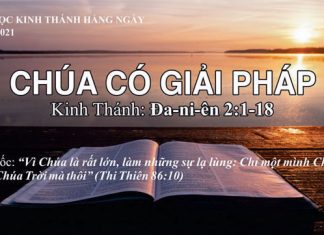 Chúa Có Giải Pháp – 11/8/2021