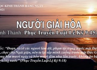 Người Giải Hòa – 13/8/2021