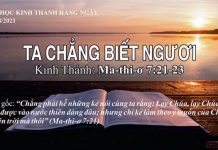 Ta Chẳng Biết Ngươi – 17/8/2021