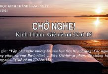 Chớ Nghe! – 19/8/2021