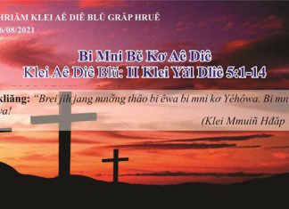 Bi Mni Bĕ Kơ Aê Diê – 26/8/2021