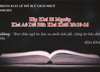 Hip Klei Bi Mguôp – 30/8/2021