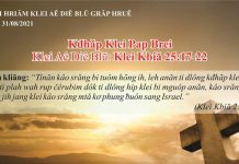 Kđhăp Klei Pap Brei – 31/8/2021