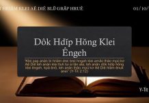 Dôk Hdĭp Hŏng Klei Êngeh – 01/10/2021