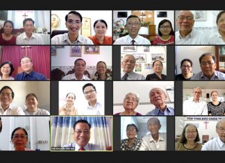 Giáo Phẩm Vĩnh Long, Trà Vinh Hiệp Nguyện Và Thảo Luận Công Việc Chúa (Trực Tuyến)