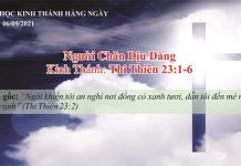 Người Chăn Dịu Dàng – 6/9/2021