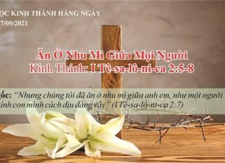 Ăn Ở Nhu Mì Giữa Mọi Người – 7/9/2021
