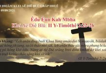 Êdu Êun Kah Mbha – 9/9/2021