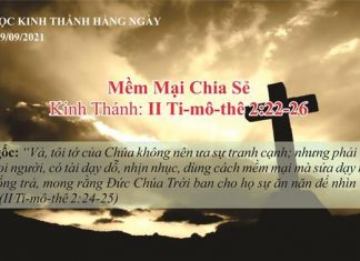Mềm Mại Chia Sẻ – 9/9/2021