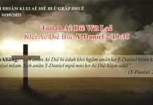 Tơdah Aê Diê Wĭt Lač – 10/9/2021