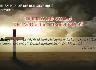 Tơdah Aê Diê Wĭt Lač – 10/9/2021