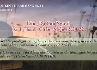 Lòng Dạ Con Người – 12/9/2021