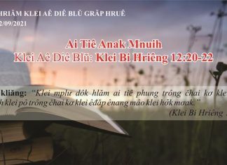 Ai Tiê Anak Mnuih – 12/9/2021