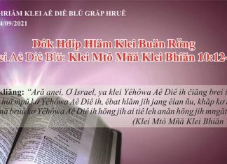 Dôk Hdĭp Hlăm Klei Ƀuăn Rơ̆ng – 14/9/2021