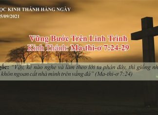 Vững Bước Trên Linh Trình – 15/9/2021
