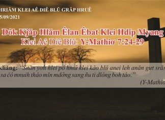 Dôk Kjăp Hlăm Êlan Êbat Klei Hdĭp Myang – 15/9/2021