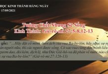 Tưởng Chết Nhưng Sẽ Sống – 17/9/2021