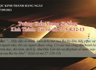 Tưởng Chết Nhưng Sẽ Sống – 17/9/2021